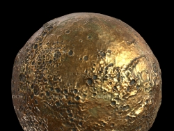 C4D汞金属星球模型 Mercury Metal
