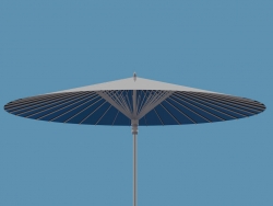 C4D中国油纸伞绑定动画模型