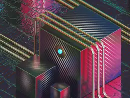 C4D实用工程第163季：天线设备创意C4D工程文件 c4d project