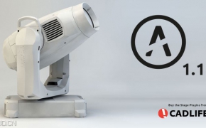 C4D舞台灯光探照灯预设+使用教程 Hantmade Stage v1.1 rev235 Cinema 4D R17