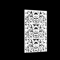 [中式窗花模型]窗格雕花3D模型 006