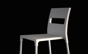 椅子C4D模型 chair -01