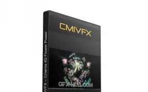 C4D绽放花朵商业级动画制作视频教程 cmiVFX – Cinema 4D Flower Power