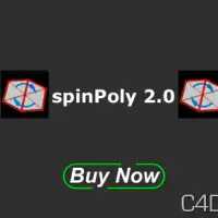 C4D插件：spinPoly 2.0（商业）