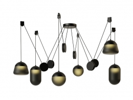 布罗基斯品牌行星吊灯PC12393D模型素材下载Planets Pendant Lamp PC1239 by Brokis