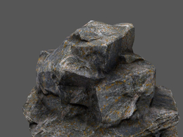 石头C4D模型 Rock 3d model