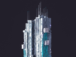 未来科幻赛博朋克高层建筑future architecture-21
