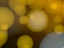 C4D使用灯光模拟的镜头景深光斑背景虚化效果 faux effet bokeh