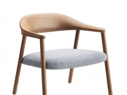 佩德拉利赫拉休闲椅3D模型素材下载Hera Lounge Chair by Pedrali