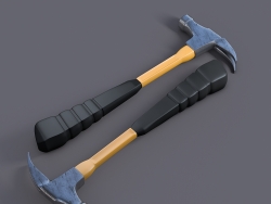 锤子C4D模型 Hammer