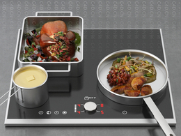 电磁炉奶酪烧鸡煎饺厨房用品c4d模型下载