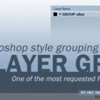 AE 图层分组脚本 Layer Groups v1.0