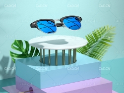 太阳镜产品渲染场景 Sunglasses
