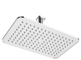 劳芬222x342毫米方形嵌入式花洒3D模型素材下载Ceiling Square Rain Shower Head 222 x