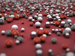 C4D物理渲染的圆球景深动画 Physical Render
