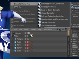 一个C4D制作大型场景时必不可缺的插件 Small, Far Away