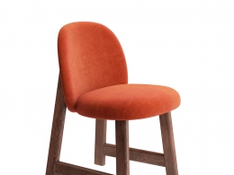 莫罗索品牌菲比软包椅3D模型素材下载Pheaby Upholstered Chair by Moroso