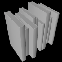 书3D模型02 book 3d models