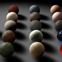 16个C4D材质下载（C4D material）