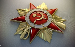 俄国军队作战荣誉勋章C4D模型 Medal of Honor 3d model