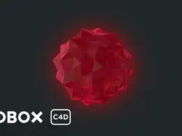 C4D红宝石变形 多边形圆球变形动画工程 Atlas Ruby Morph