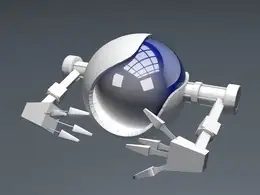 C4D LOGO机器人预设工程 MAXON Project