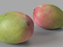 芒果C4D模型 Mango 3d model
