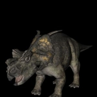 恐龙3D模型：河神龙(Achelousaurus)