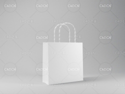 手提袋C4D模型