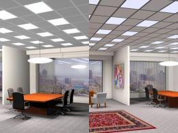 办公室C4D模型 Office Scene with Xpresso Interface