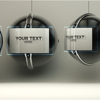 球状屏幕3D模型：Sphere Screen