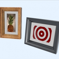 相框 画框C4D模型 frame（vray渲染）