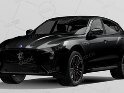 玛莎拉蒂levante-trofeo豪华汽车2022款C4D汽车模型下载