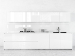 整体厨房厨柜c4d模型Kitchen cabinet - 030