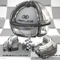 vray for c4d材质：Diamond