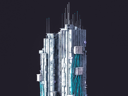 未来科幻赛博朋克高层建筑future architecture-22