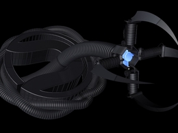 科幻武器：冲击爪C4D模型 Impact Claw Style Setup