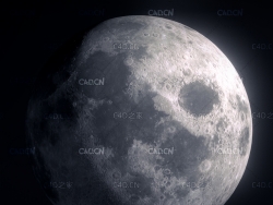 C4D月球模型 Moon