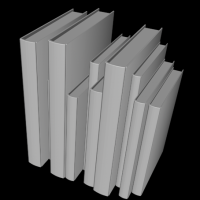 书3D模型01 book 3d models