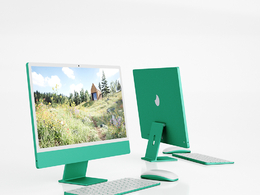 电脑键盘显示器鼠标Monitor Keyboard Mouse数码产品模型下载