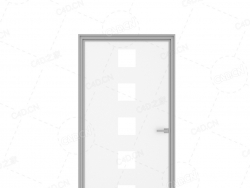 方块玻璃门磨砂玻璃门玻璃门会议室门厨房门单开门