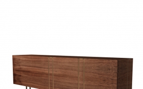 长条柜子C4D模型 Cage Sideboard by Emmemobili