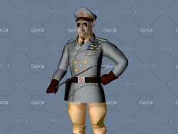 海军上将 美军将军 陆军上将 将军卡通角色 军队教官 GENERAL