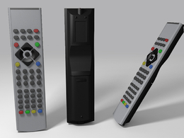遥控器C4D模型 Remote control
