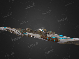 毛里求斯海岸警卫队梭鱼级巡逻舰C4D模型下载Barracuda 3d model