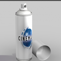 C4D灭虫器瓶子模型 Zappers bottle