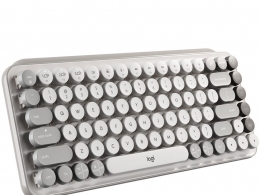 薄雾版无线键盘 (罗技Pop Keys系列键盘)3D模型素材下载Pop Keys Wireless Keyboard Mi