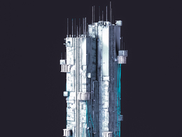 未来科幻赛博朋克高层建筑future architecture-80