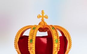 皇冠C4D模型 Crown 3D model