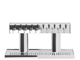 啤酒水龙头接酒台C4D模型